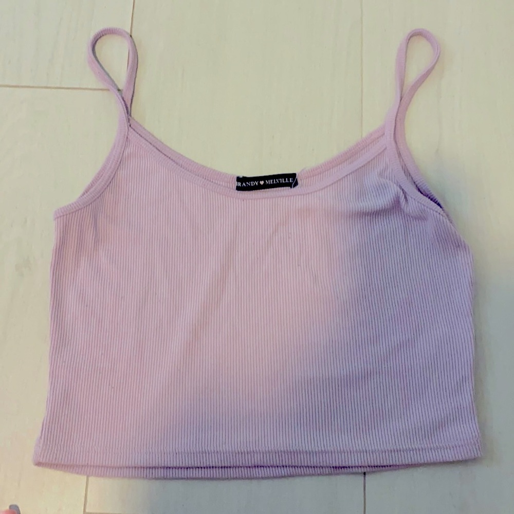brandy Melville lavender tank top